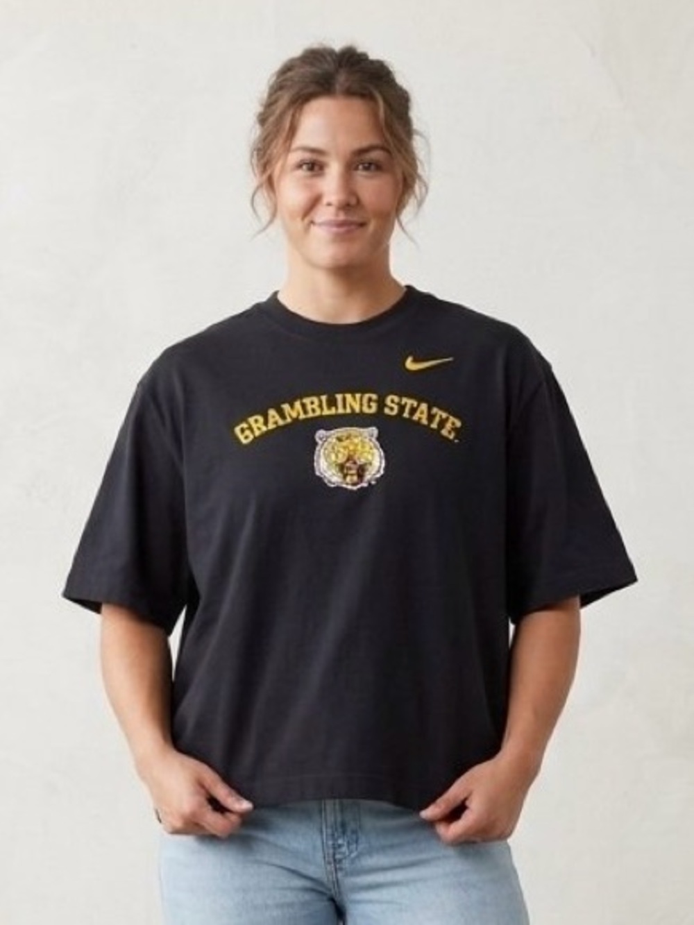 Women’s Nike Grambling State Boxy Tee - Size L